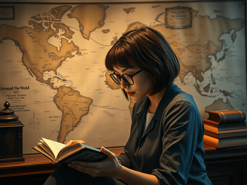 De Julio Verne ao Google Voos: Como dar a volta ao&nbsp;mundo?